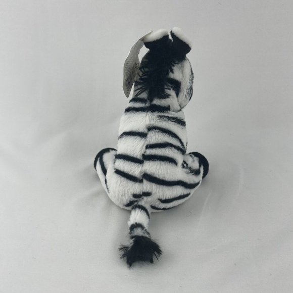 Wild Republic Mini Cuddlekins Zebra 7” Plush Stuffed Toy K&M International 2016 - Picture 4 of 8